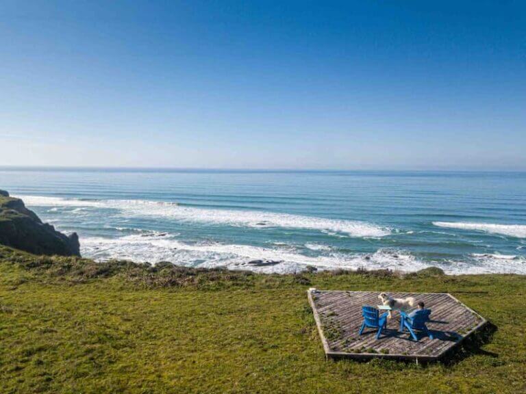 beachfront house